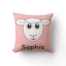 Kids Sheep Lamb Pillow