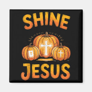 Kids Shine With The Light Of Jesus Funny Christian Magnet