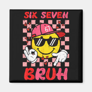 Kids Shirt 6 7 Valentines Day Six Magnet