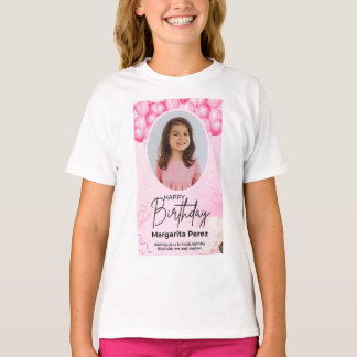 Kids shirt, Girls birthday shirt