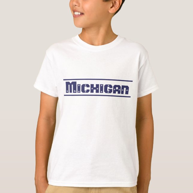 Kids Shirt-Michigan T-Shirt (Front)