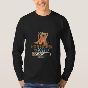 Kids Siblings Big Brother 2023 baby lion T-Shirt