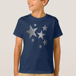 Kids Silver star fun t-shirt