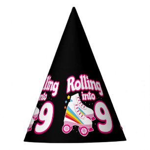 Kids Skate Party - 9th Birthday - Roller Skating Hat