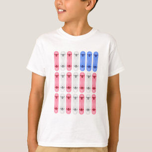Kids Skateboard American Flag T-shirt