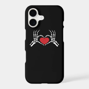 Kids Skeleton Hand Heart Valentines Day Cool Class