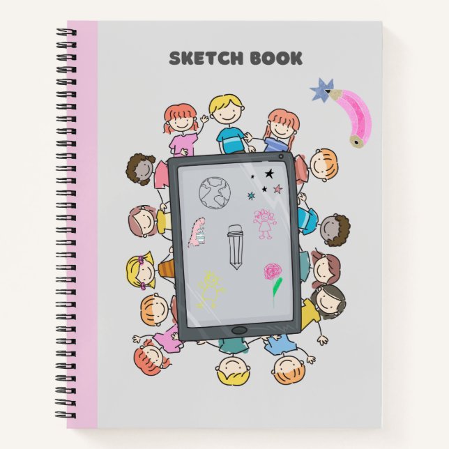 KIDS SKETCHBOOK NOTEBOOK (Front)