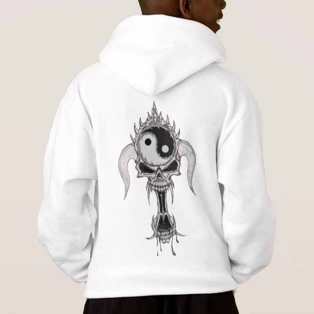 Kids skull hoodie (Back)