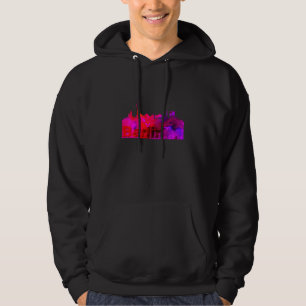 Kids Skyline Berlin Germany Capital Watercolour Lo Hoodie