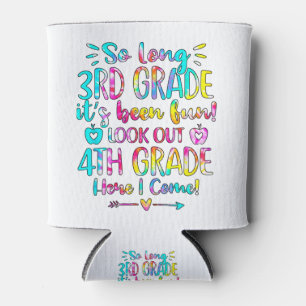 Kids So Long 3rd Grade 4th Grade Here I Come Third Can Cooler