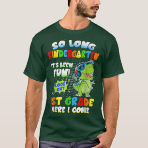 Kids So Long Kindergarten Look Out 1st Grade Last T-Shirt
