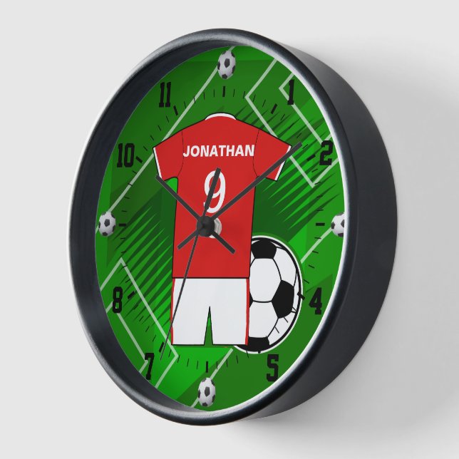 Kids soccer Bedroom Collection 1 Clock (Angle)