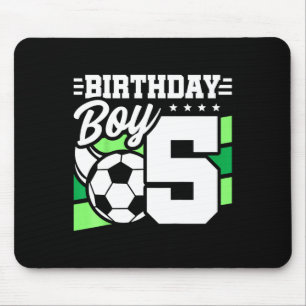 Kids Soccer Birthday Party - 5 Year Old Boy - 5th Mouse Mat