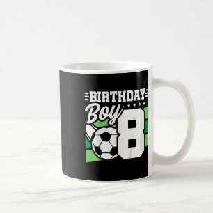 Kids Soccer Birthday Party - 8 Year Old Boy - 8th Coffee Mug