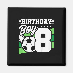 Kids Soccer Birthday Party - 8 Year Old Boy - 8th Magnet