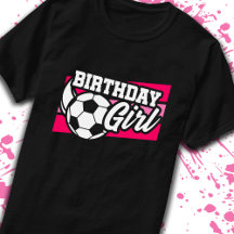 Kids Soccer Birthday Party Birthday Girl
