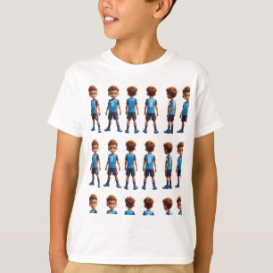 kids soccer players T-Shirt