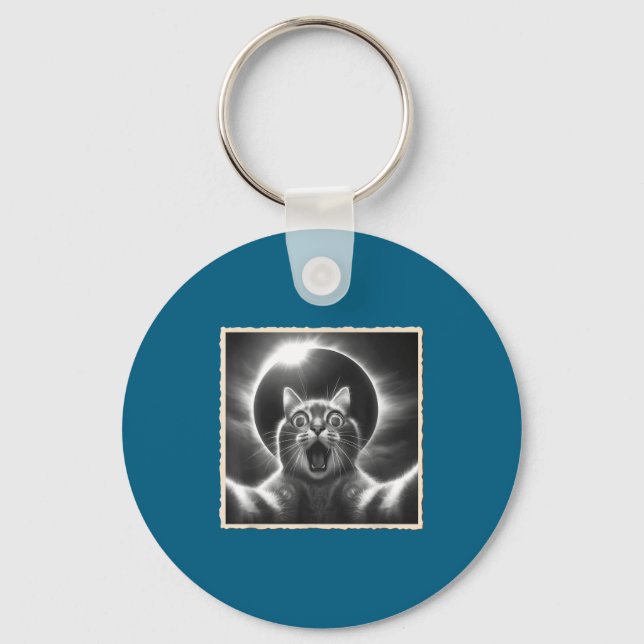 Kids Solar Eclipse Solar Eclipse 04 Key Ring (Front)
