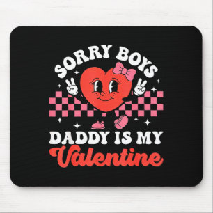 Kids sorry boys daddy my valentine toddler valenti mouse mat