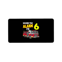 Kids Sound Alarm Im 6 Kids Fire Truck Firefighter