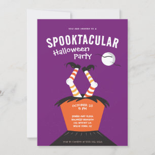 Kids Spooktacular Halloween Invitation