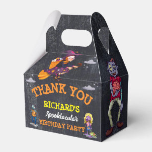 Kids Spooky Halloween Costume Birthday Favour Box