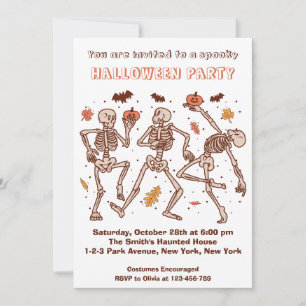 Kids Spooky Halloween Party Invitation