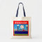 Kids Sports Personalised Baseball Tote Bag