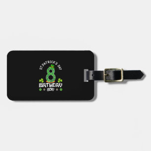 Kids St. Patrick's Day Birthday 8th 2015 T-Shirt Luggage Tag