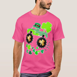 Kids St Patricks Day Funny Gift for Boys Leprechau T-Shirt