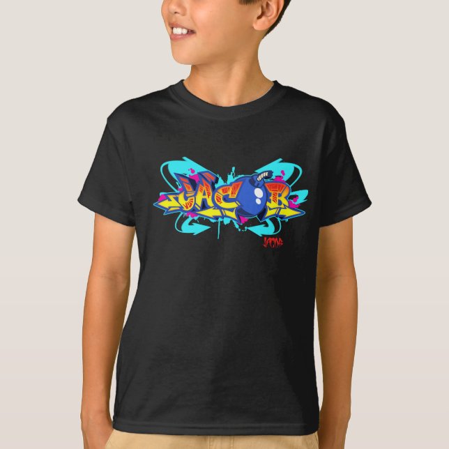 Kids Streetwear: Jacob Graffiti T-Shirt (Front)