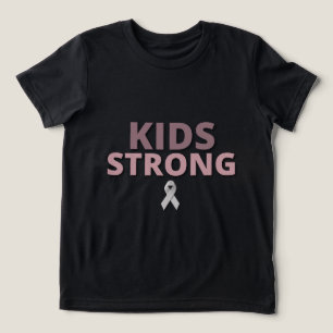 Kids Strong Cancer Awareness Shirt – Cute Inspirat