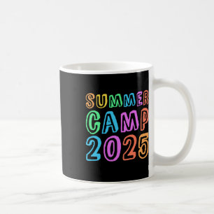 Kids Summer Camp 2025 Camping Director Crew Host C Coffee Mug