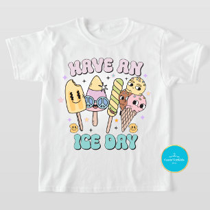 Kids Summer Shirt   Have An Ice Day T-Shirt 