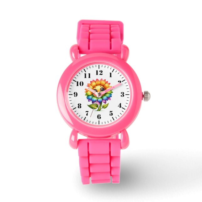 Kids Sunflower Cutie Watch (Front)