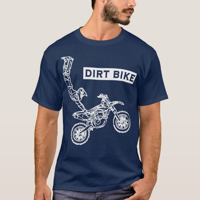 Kids Supercross Motocross Gear Race Motorcycle T-Shirt (Front)