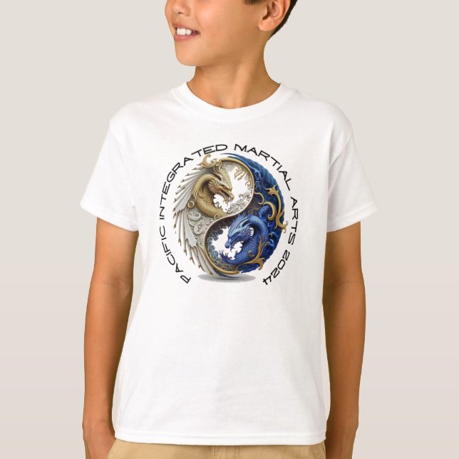 Kids T-shirt 2024 dragon Pacific Integrated  (Front)