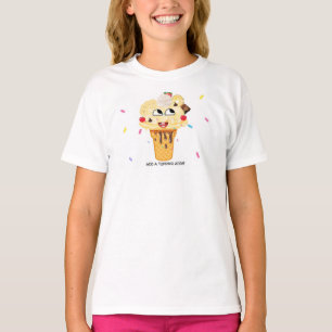 Kids t-shirt Add A Topping Addie Creamy Dreamies