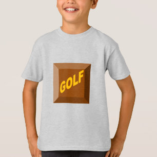 Kids T-Shirt ash CHOCOLAT GOLF