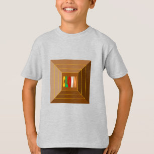 Kids T-Shirt ash DESIGN CHOCOLAT CLOWN