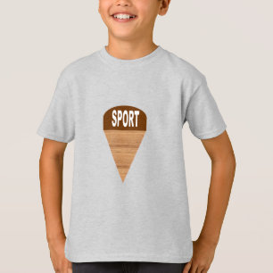 Kids' T-Shirt ash GLACE SPORT