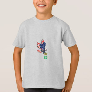 Kids' T-Shirt ash TOP FLIGHT 26