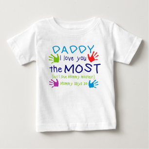 Kid's T Shirt Daddy I love you