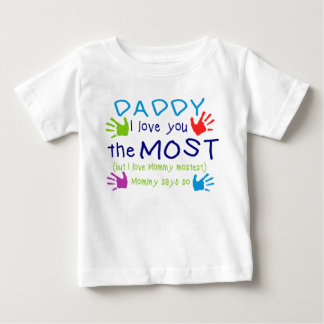 Kid's T Shirt Daddy I love you