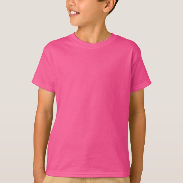 Kids' t-shirt DIY add text image change colour fun (Front)