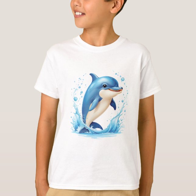Kids T-Shirt Dolphin (Front)