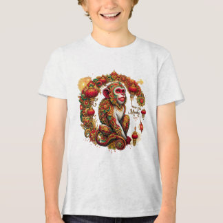 Kids' T-Shirt for Year of the Monkey Tri-Blend Shirt