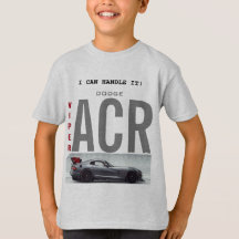 KIDS T-SHIRT GRAY COLOUR "DODGE VIPER THEME"