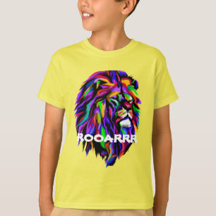 Kids T-Shirt, Lions Roar T-Shirt