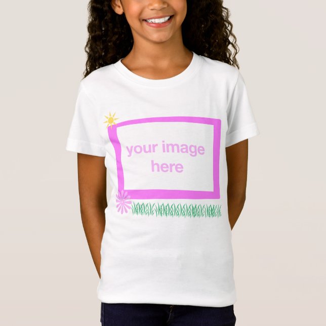 Kid's T-Shirt Photo Template (Front)